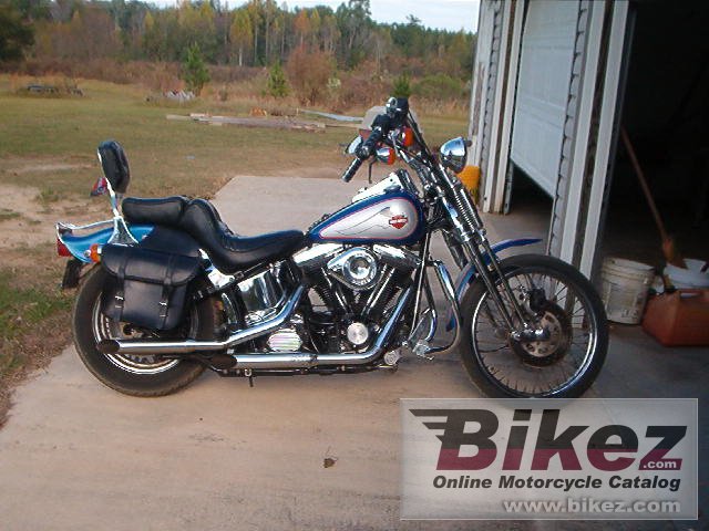 Big  1340 springer softail picture and wallpaper from Bikez.com